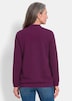 Jerseyjacke mit Ottomanstruktur