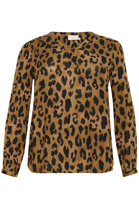 Langarm-Bluse Regular fit