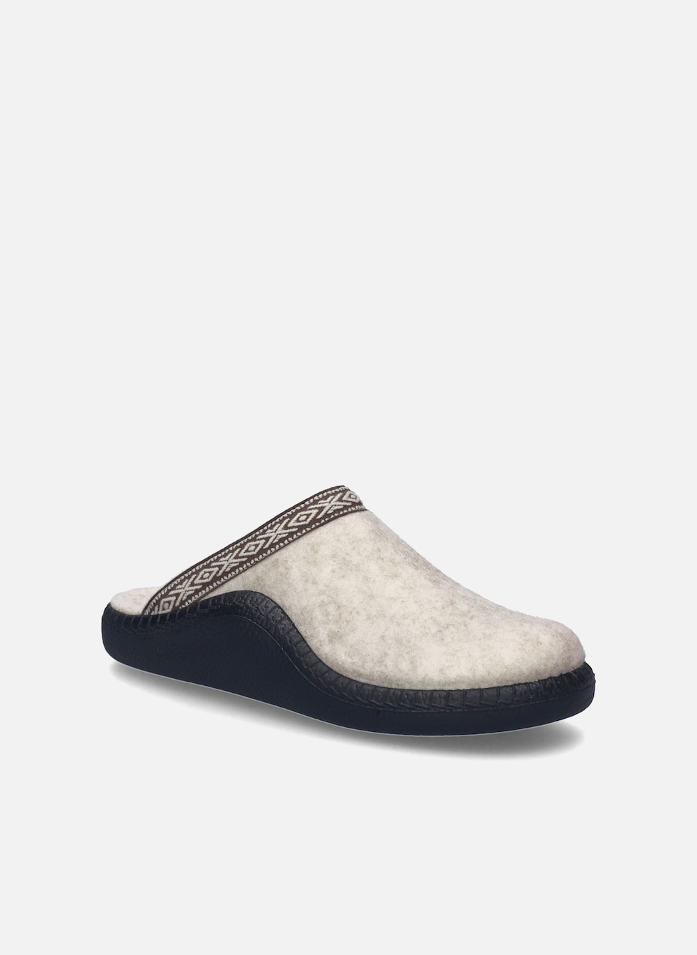 Damen Hausschuh Monaco D 05, natur-kombi