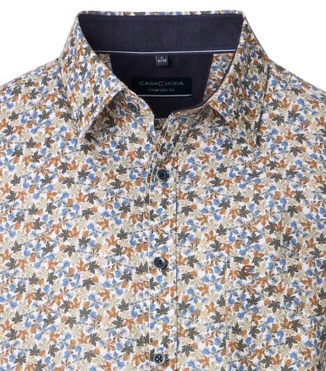 Freizeithemd Print Comfort Fit