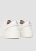 Sneaker mit Plateau-Sohle und Leo-Detail