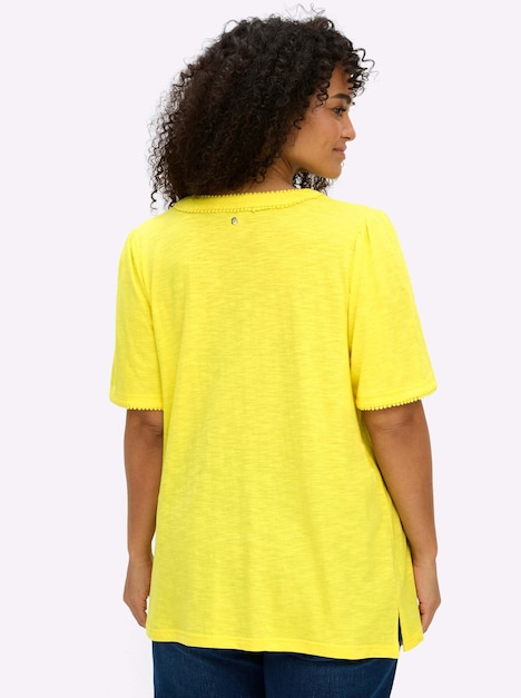 Halbarmshirt Kurzarm Ohne Kragen
