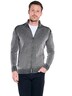 Herren Modische Strickjacke , Dunkelgrau