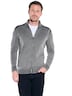 Herren Modische Strickjacke , Dunkelgrau
