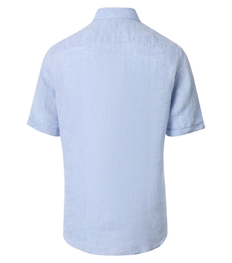 Leinenhemd Kurzarm uni Casual Fit