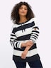 Sweatshirt Sweatshirt im Streifen-Mix Langarm keine Angabe