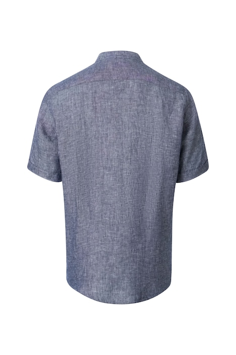 Leinenhemd Kurzarm uni Casual Fit
