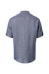 Leinenhemd Kurzarm uni Casual Fit