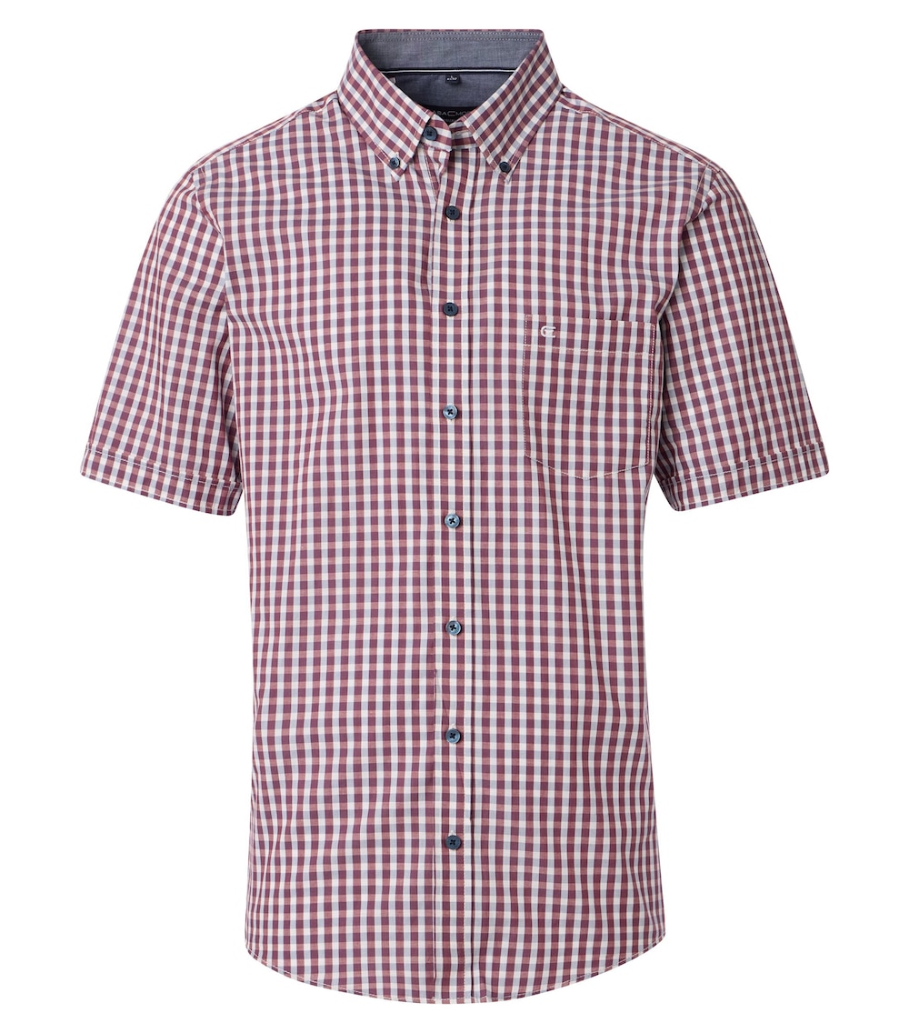 Freizeithemd Kurzarm kariert Comfort Fit