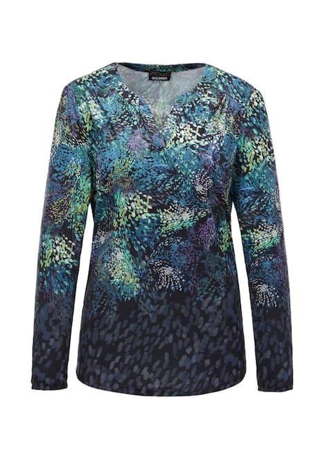 GOLDNER Tuniekblouse Tuniekblouse met print