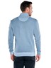 Herren Sweatjacke mit Taschen , Mittelblau