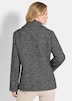 Moderne Wolljacke mit Steppeinsatz
