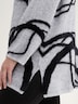 Loose Fit Strickpullover mit Muster