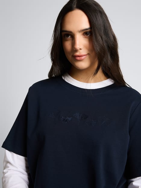 T-Shirt aus Baumwolle