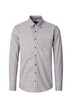 Freizeithemd Langarm Print Comfort Fit