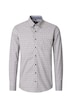 Freizeithemd Langarm Print Comfort Fit