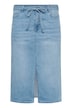 Denim rok Regular fit
