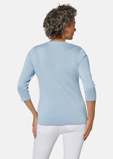 GOLDNER Pullover met V-hals Pullover