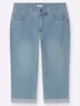 3/4-Jeans erhöht