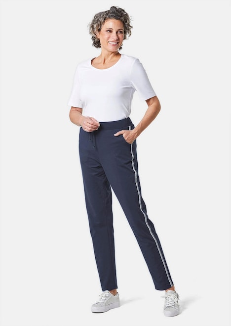 Bequeme Freizeithose mit Schlupfbund und Taschen