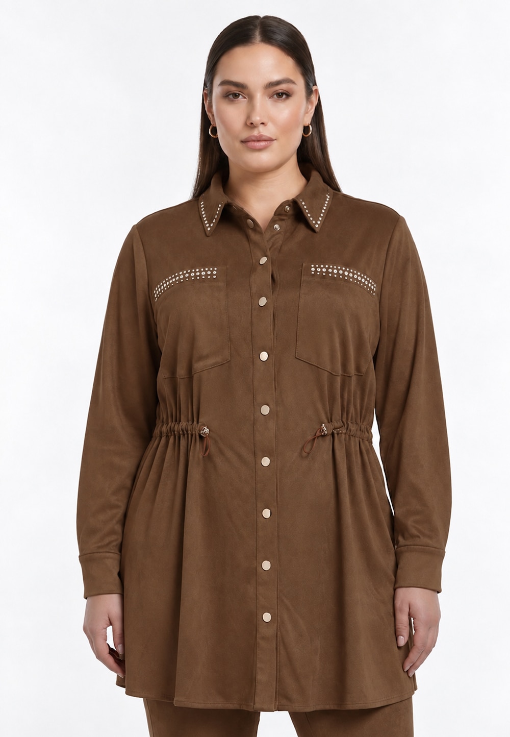 Jacke Wildlederoptik