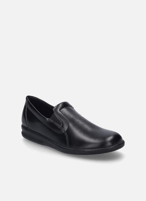 Herren Hausschuh Belfort 88, schwarz