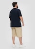 T-Shirt mit Label-Print