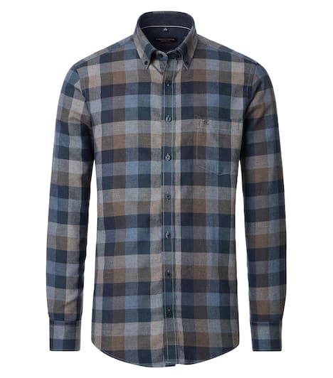 Freizeithemd kariert Casual Fit