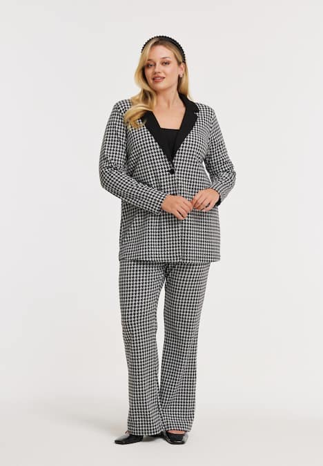 Blazer mit Druck