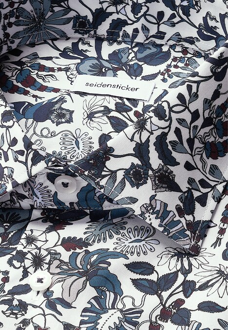 Herren Business Hemd - Geblümt