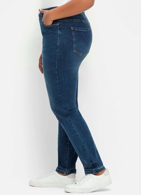 Stretch-Jeans Uni