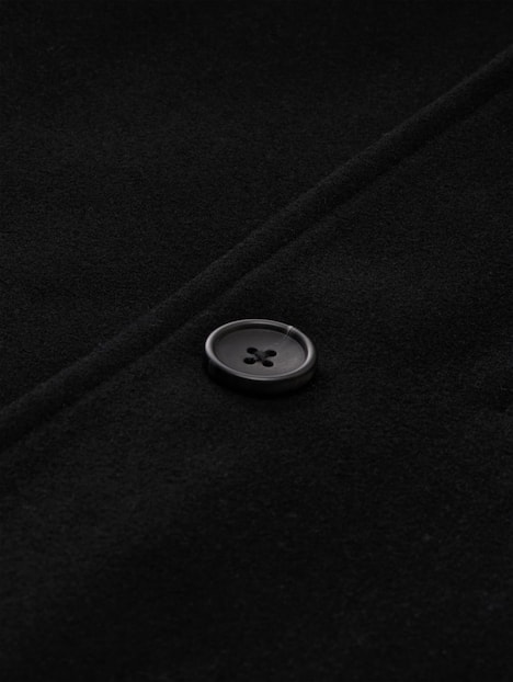 2-in-1 Wollmantel mit abnehmbarer Innenjacke