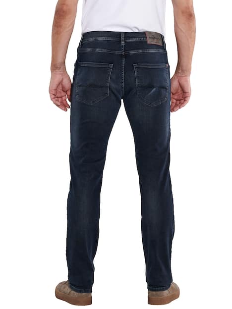 engbers Herren Jeans slim fit , Saphirblau