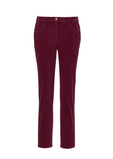 GOLDNER Fluwelen broek Hoogwaardige fluwelen broek in trendy model