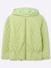 Kapuzenjacke Steppjacke mit Kapuze und Kordelzug Langarm Kapuzenkragen