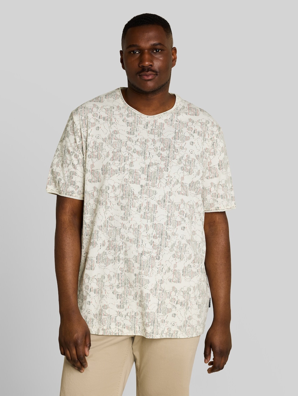 T-Shirt mit Allover-Print