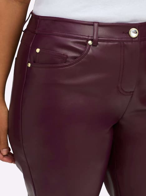 Lederimitat-Hose