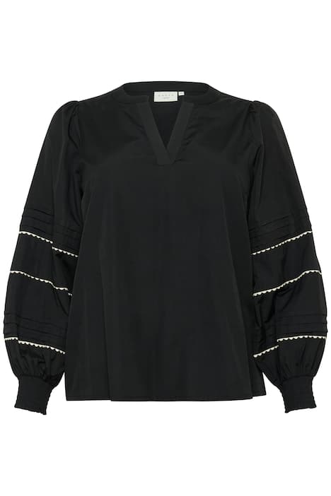 Langarm-Bluse Regular fit