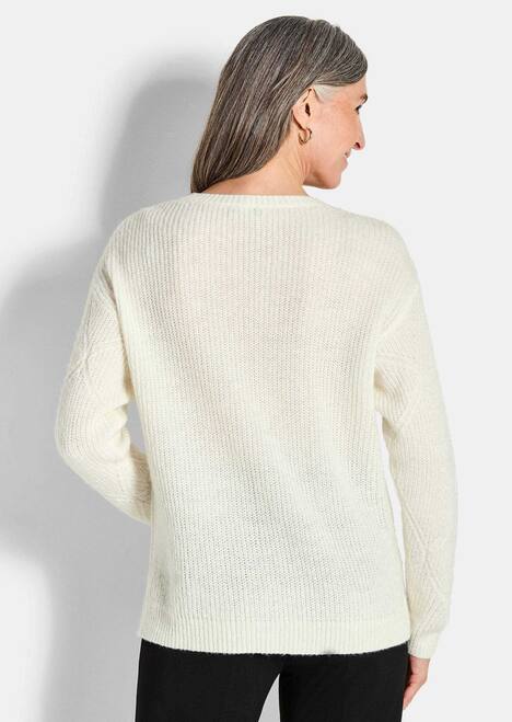 GOLDNER Trui Pullover van licht tricot