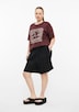 Shorts aus luftigem Leinenmix