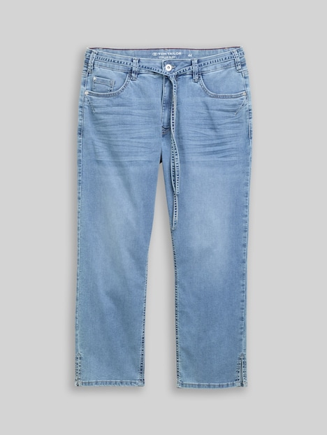 TTPLUS SLIM Jeans mit Bindegürtel