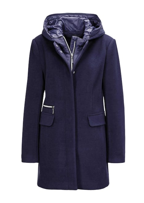 Kurzmantel 2-in-1-Optik