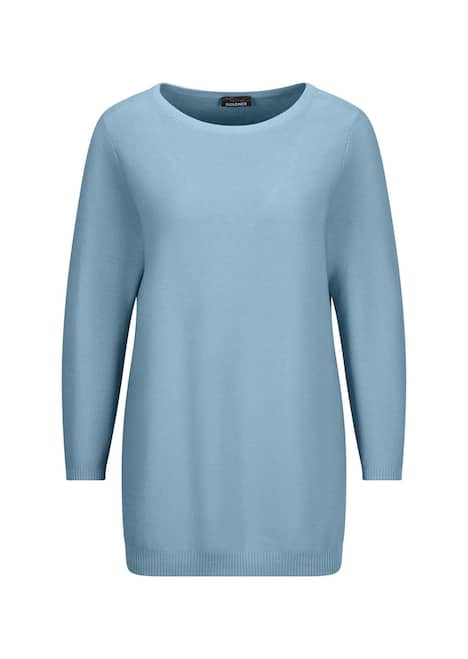 Eleganter Baumwollpullover, Halbarm