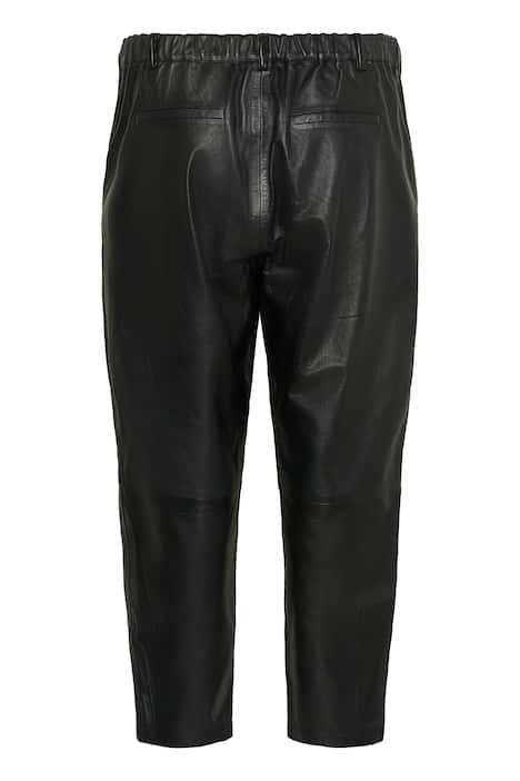 Leren broek Loose fit