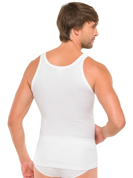 Schiesser Herren Doppelripp Unterhemden 2er-Pack Essentials
