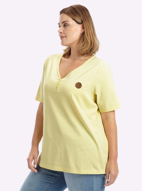 Kurzarm-Shirt Kurzarm Ohne Kragen