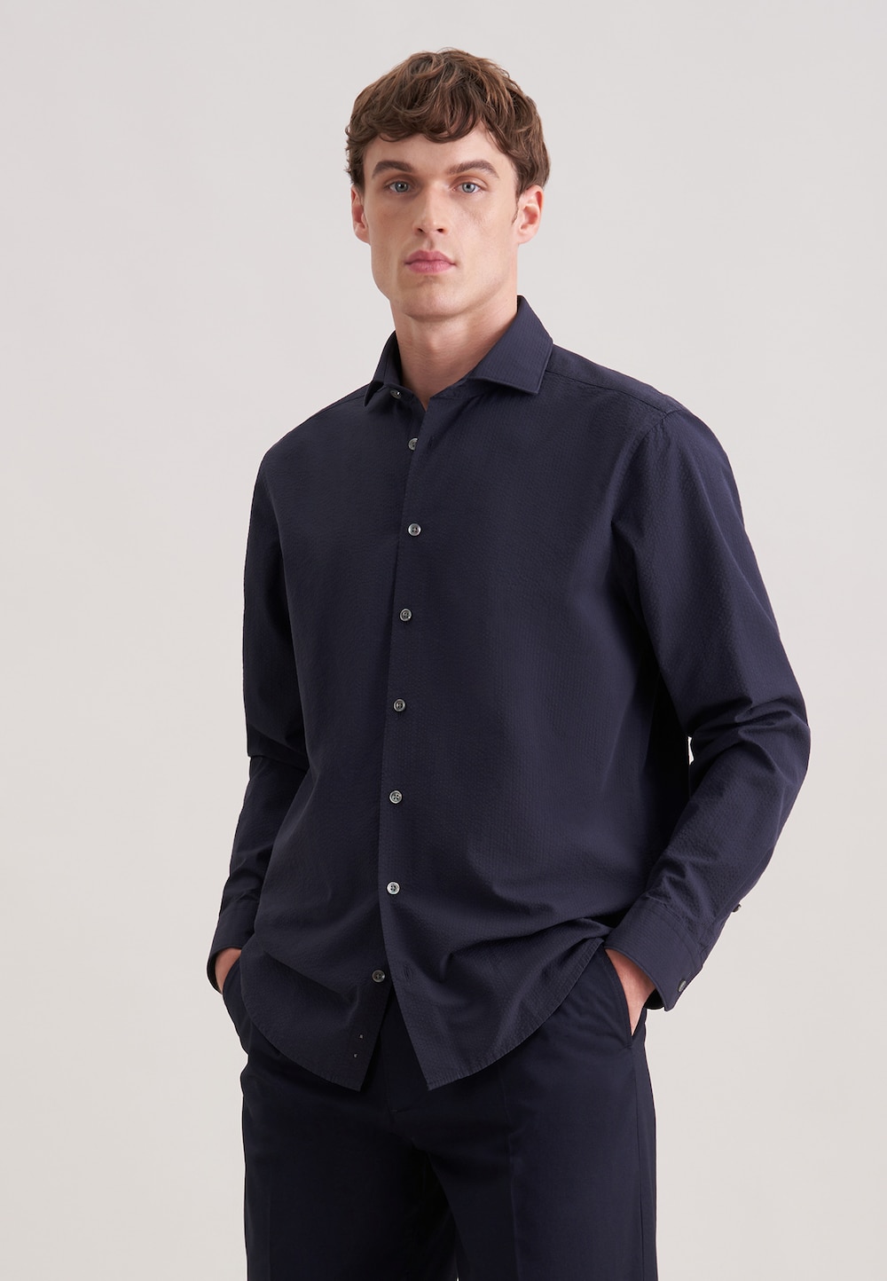 Herren Casual Hemd - Uni