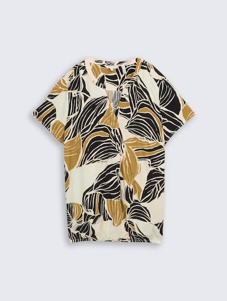 Bluse mit Muster