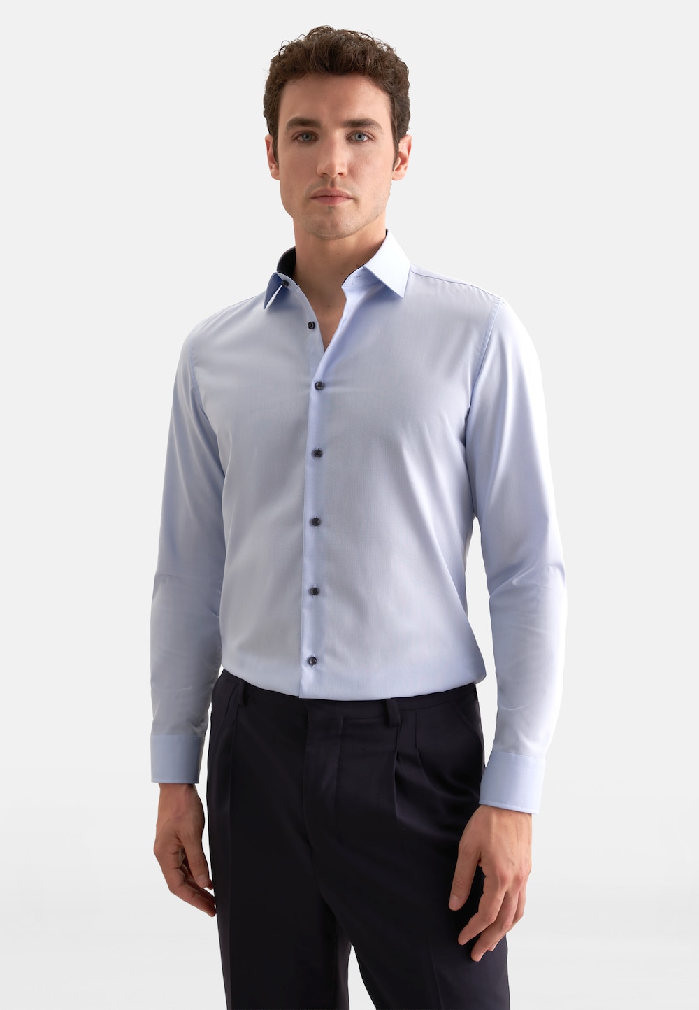 Herren Business Hemd - Uni