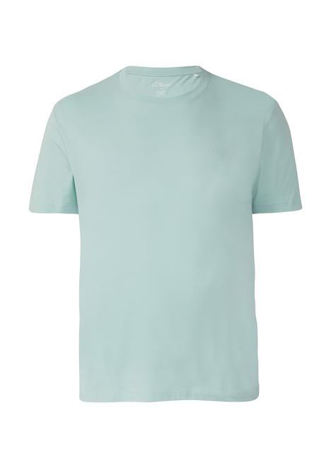 Baumwoll-T-Shirt mit Logo-Print
